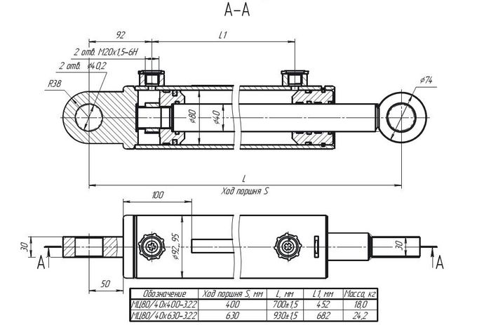 МC80/40х400-3.22(700), МC80/40х630-3.22(930)